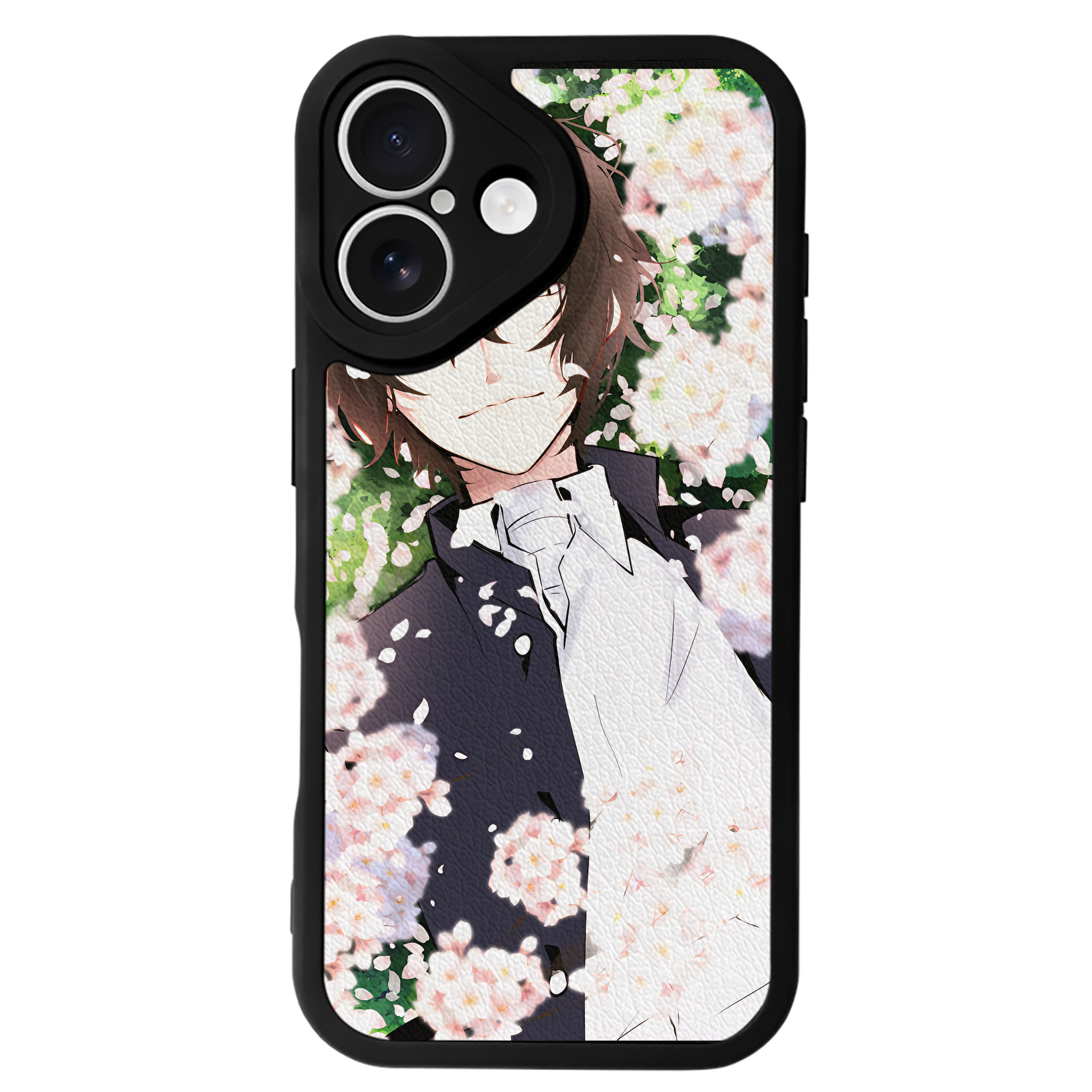 （画像用） 文豪ストレイドッグス Bungo Stray Dogs 【iPhone 16シリーズ対応】シリコンスマホケース（レザー調） 材質：シリコン